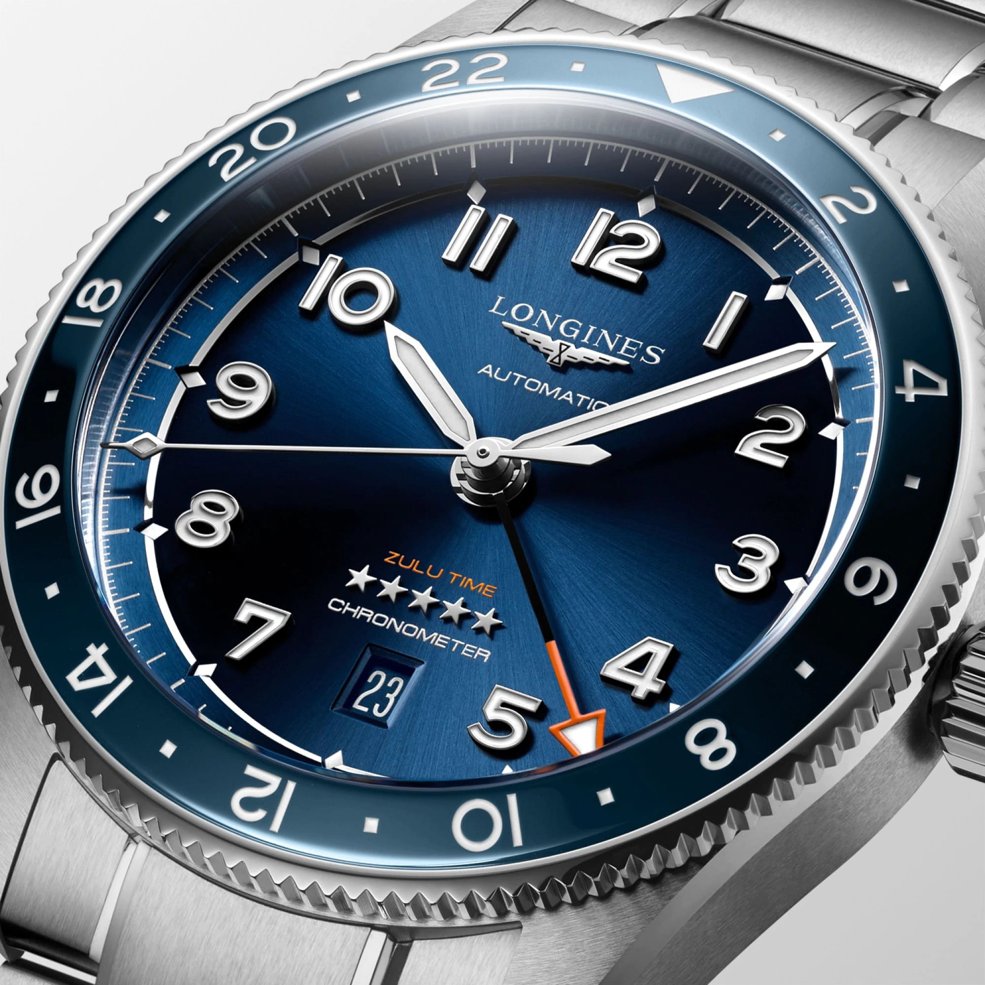 Longines Longines Spirit L3.812.4.93.6  - задняя крышка керамика металл сталь корпуса, швейцария часы