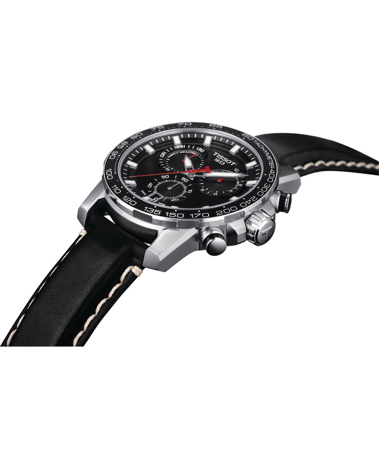 Tissot Tissot SuperSport Chrono T125.617.16.051.00 мужские часы черный циферблат на запястье