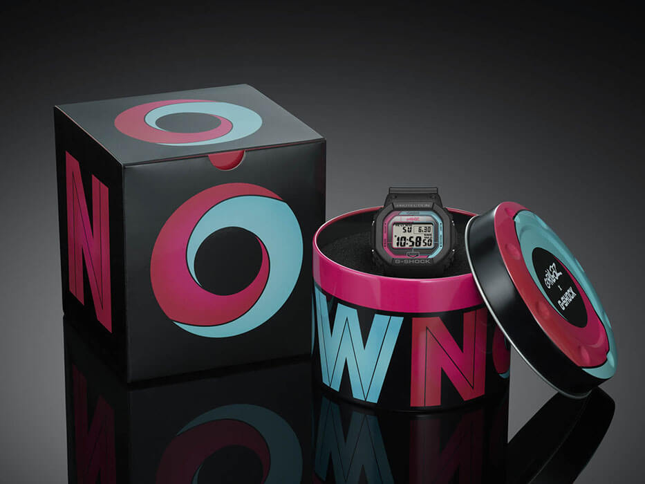 Casio GW-B5600GZ-1ER мужские часы застежка крупным планом