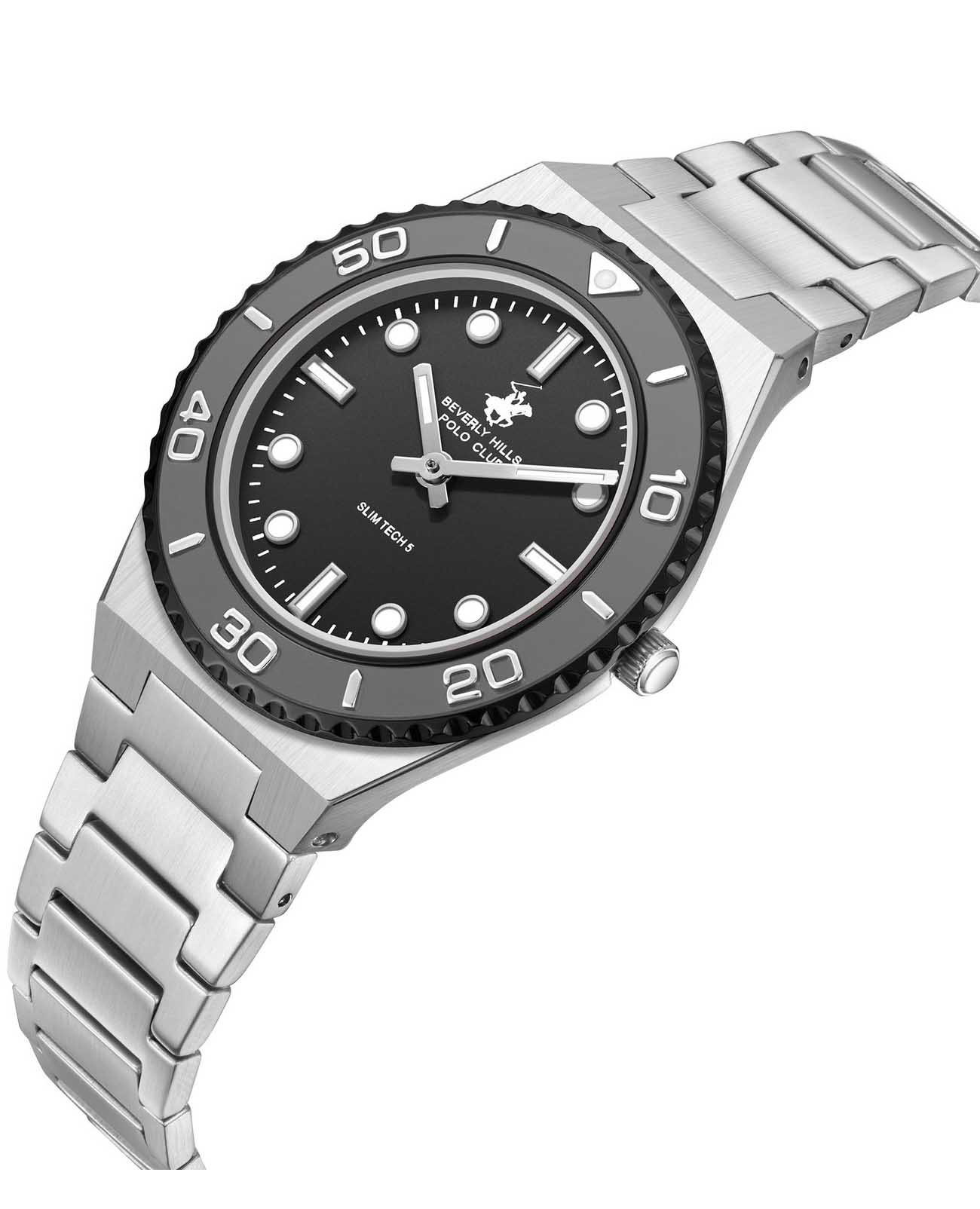 Beverly Hills Polo Club Beverly Hills Polo Club Quartz BP3713X.350,  сша женские часы на браслете нержавеющая сталь боковой вид