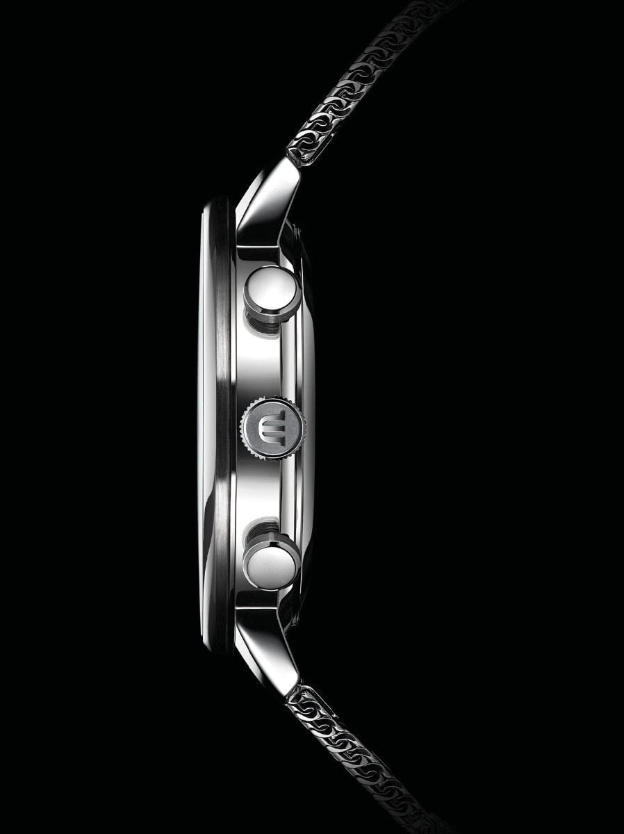 Maurice Lacroix Maurice Lacroix Eliros Chronograph EL1098-SS002-310-1 , наручные мужские часы фото под углом