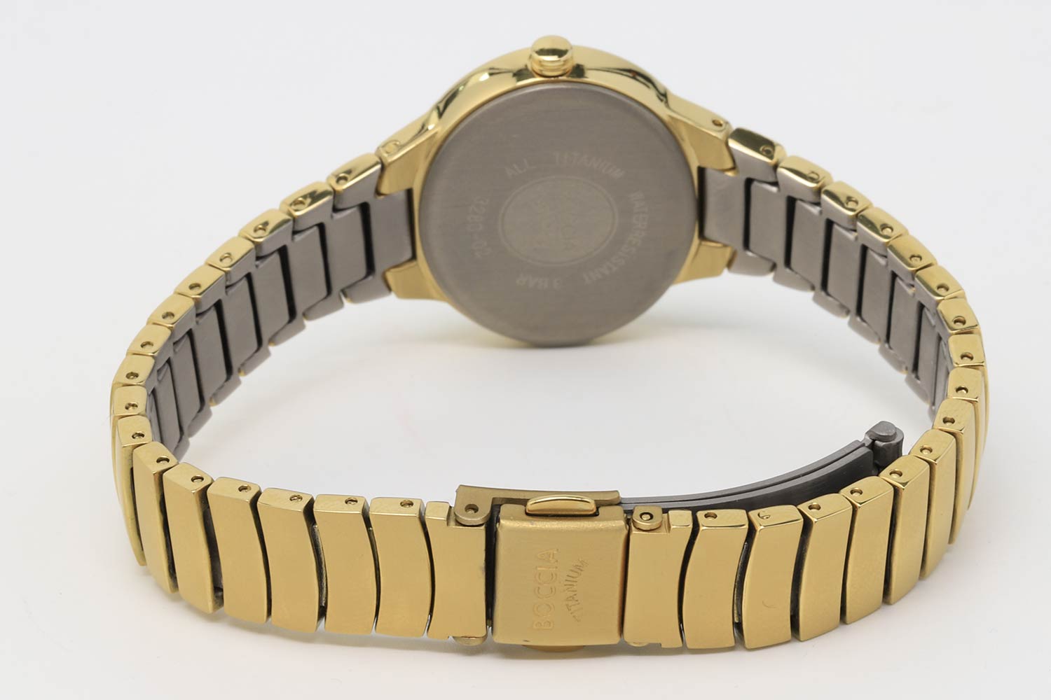 Boccia Titanium Boccia Titanium 3280-02 кварцевые женские часы часы крупный план белый циферблата