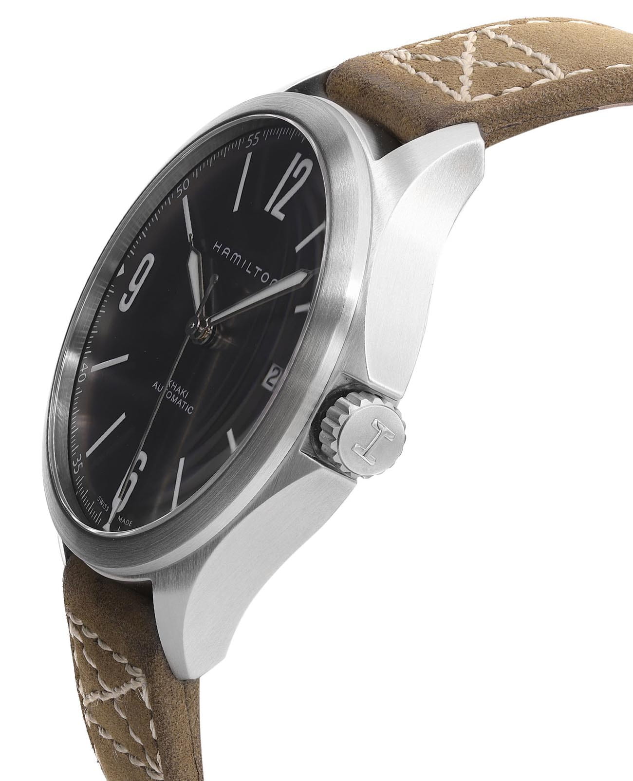 Hamilton Hamilton Khaki Aviation Auto H76665835 , наручные мужские часы фото под углом