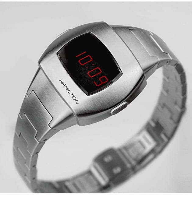 Hamilton H52304130 мужские часы застежка крупным планом