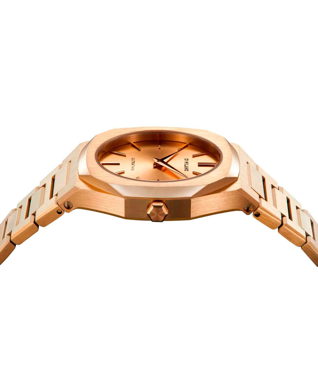 D1 Milano D1 Milano Ultra Thin UTBL31 женские часы золотой циферблат на запястье
