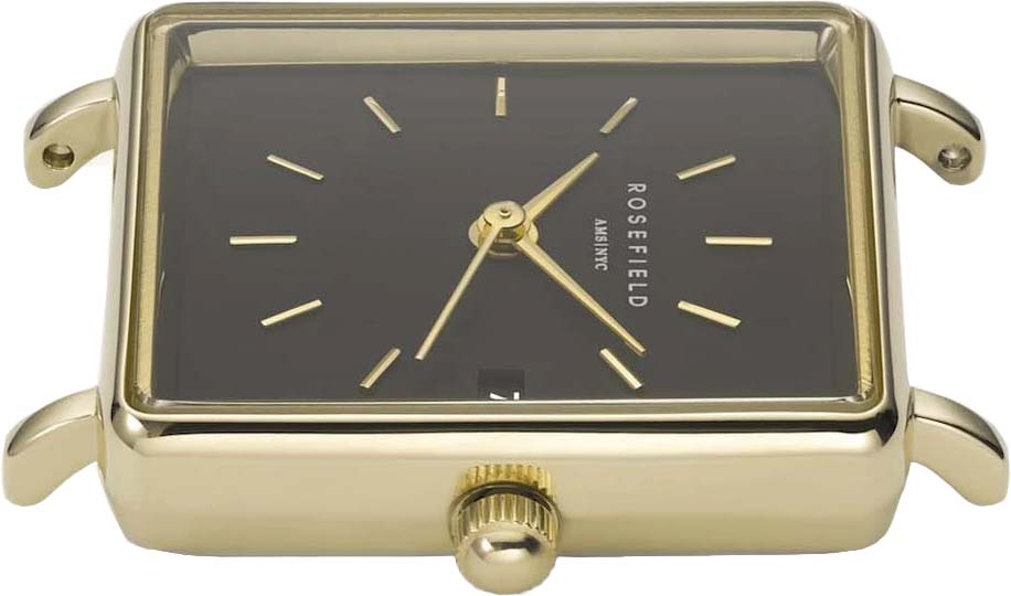 Rosefield Rosefield The Boxy XS QMBG-Q025 сша наручные женские часы заводная головка с логотипом Rosefield