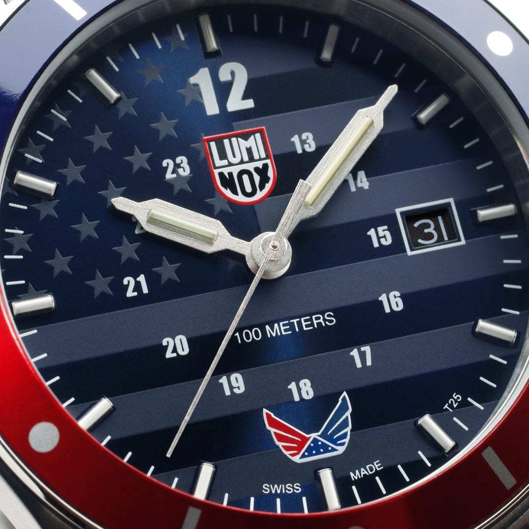 Оригинальные часы Luminox Luminox x Volition America Minuteman XS.0914.VOL кварцевые калибр механизма ronda 515 общий вид