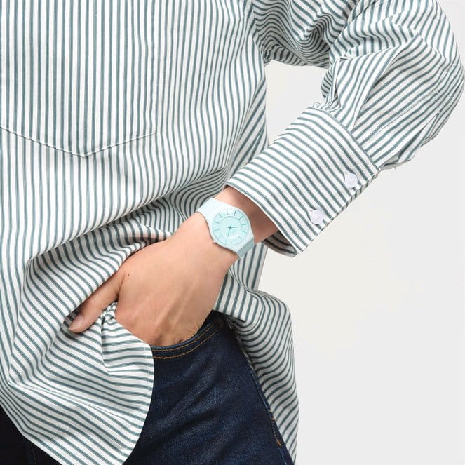 Swatch Swatch Skin Classic Biosourced SS08G107, skin швейцария женские часы на браслете силикон боковой вид