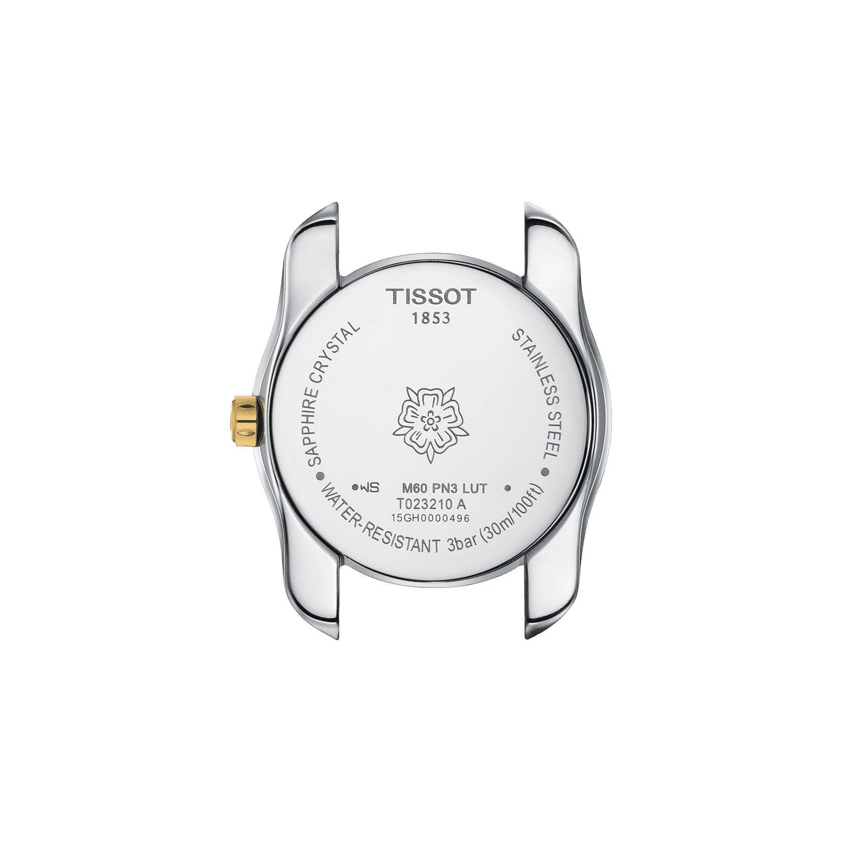 Оригинальные часы Tissot Tissot T-Wave T023.210.22.113.00 кварцевые калибр механизма eta f03.111 общий вид