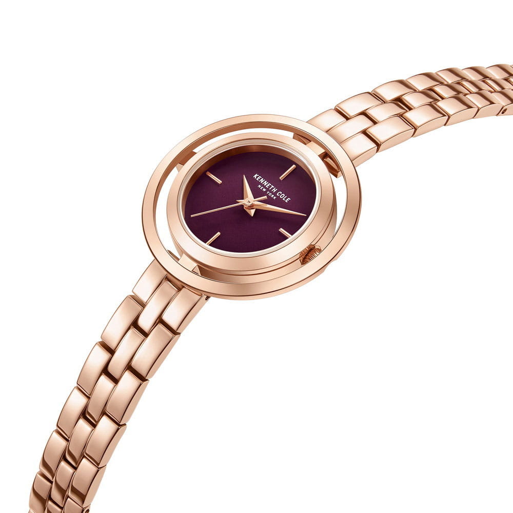 Kenneth Cole KCWLG2237102 женские часы застежка крупным планом