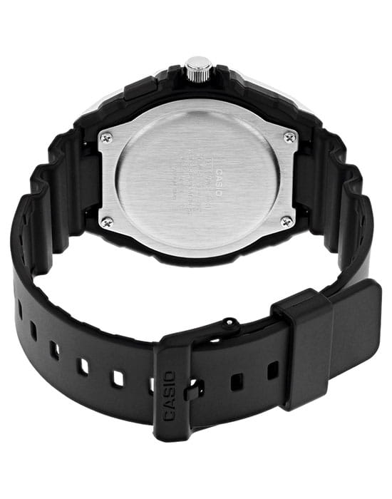 Casio Casio Collection MWC-100H-7A, illuminator япония мужские часы на браслете пластик боковой вид