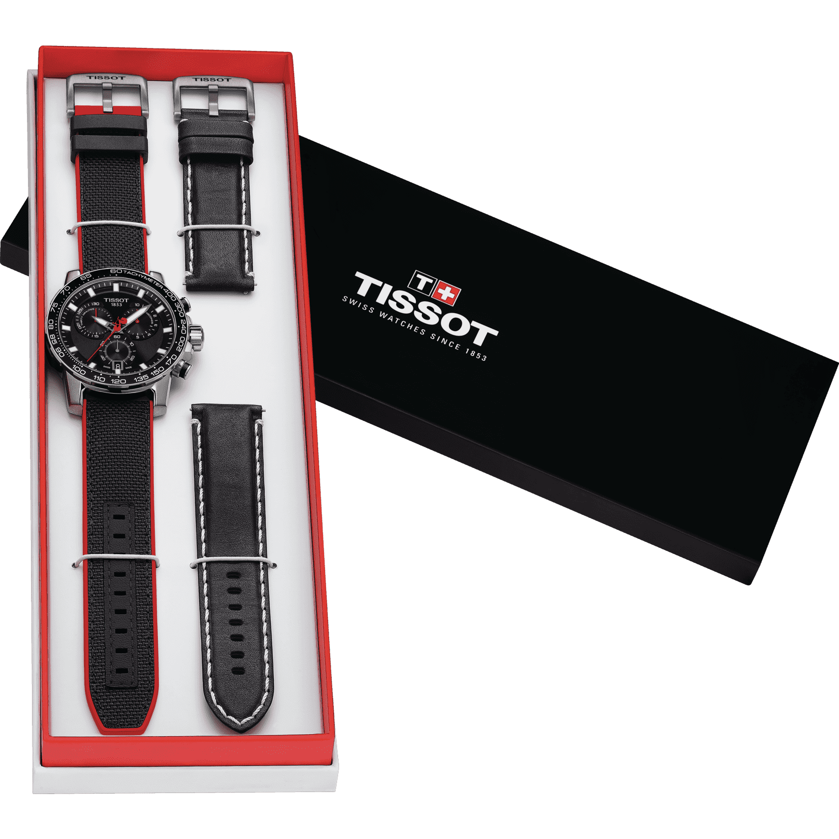 Tissot T1256171705101 мужские часы застежка крупным планом