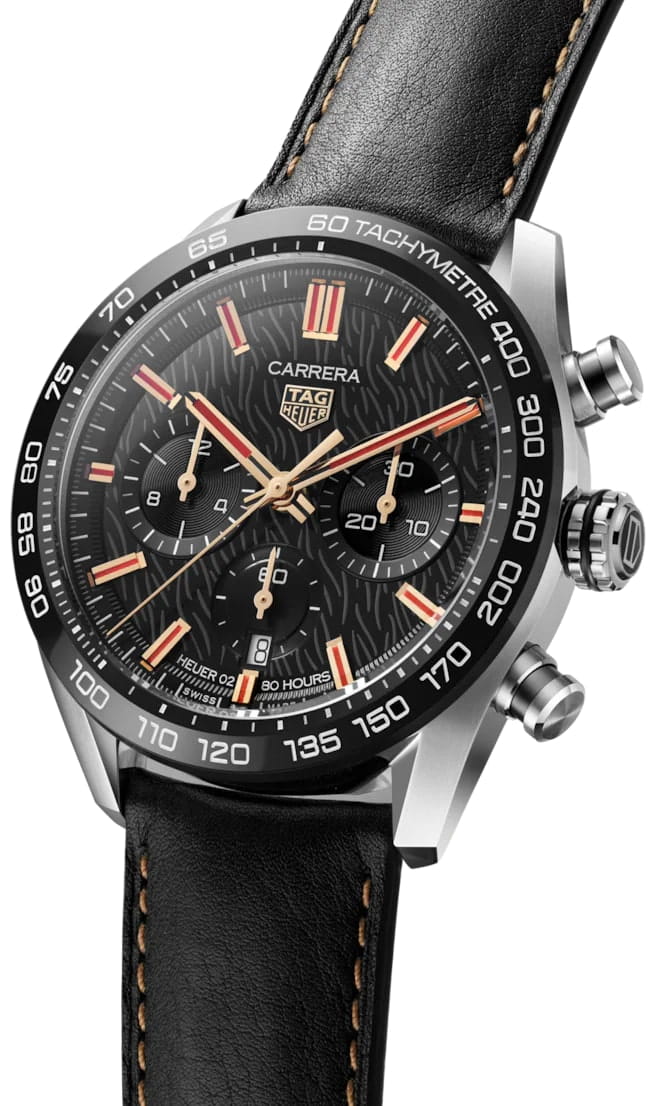 TAG Heuer Tag Heuer Carrera Year of the Rabbit CBN2A1L.FC6521, carrera швейцария мужские часы на браслете кожаный боковой вид