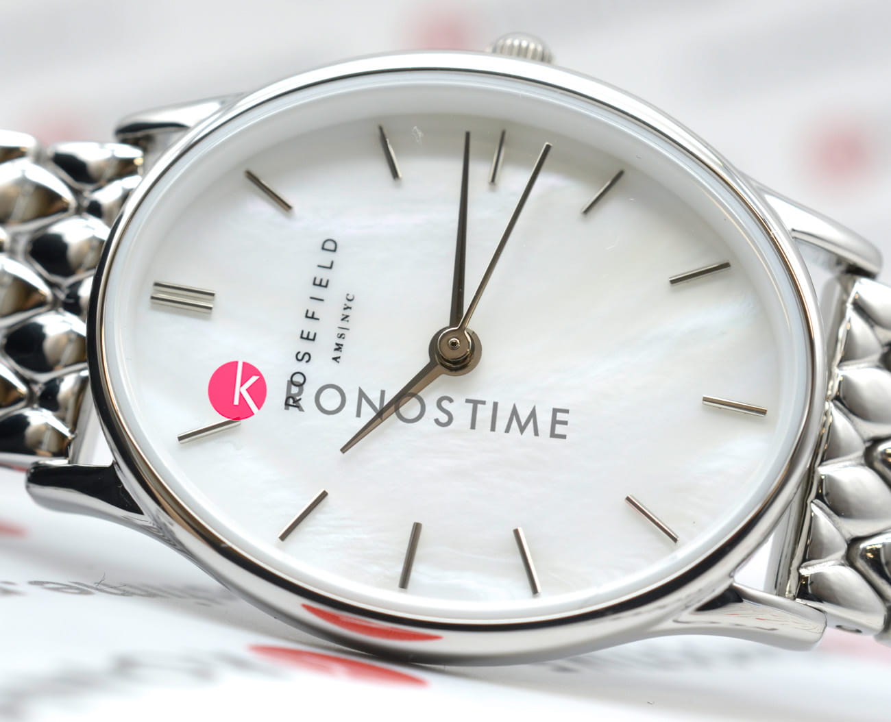 Оригинальные часы Rosefield Rosefield The Oval OWGSS-OV03 кварцевые калибр механизма miyota gl32 общий вид