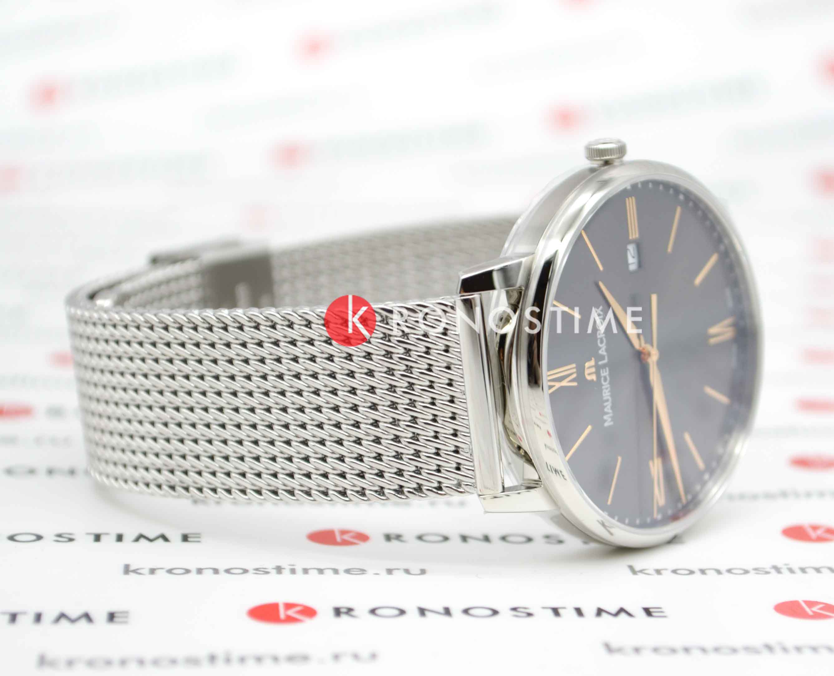 Оригинальные часы Maurice Lacroix Maurice Lacroix Eliros Date EL1118-SS002-311-1 кварцевые калибр механизма  общий вид
