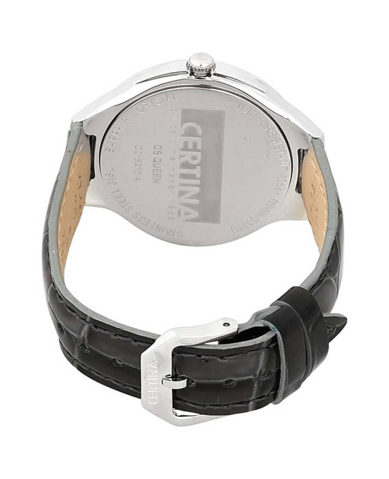 Certina Certina DS Queen C018.210.16.057.00, ds podium швейцария женские часы на браслете кожаный боковой вид
