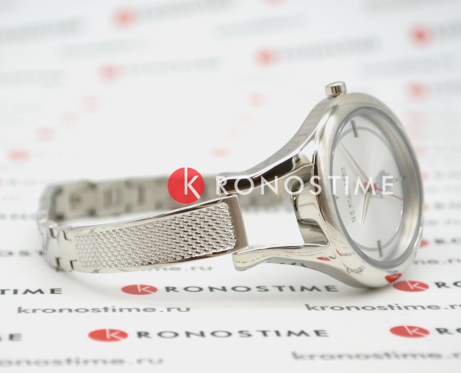 U.S. Polo Assn. U.S. Polo Assn. Stile USPA2026-01 женские часы белый циферблат на запястье