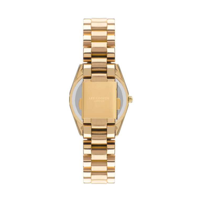Lee Cooper Lee Cooper LC07478.220,  англия женские часы на браслете нержавеющая сталь с ip-покрытием боковой вид