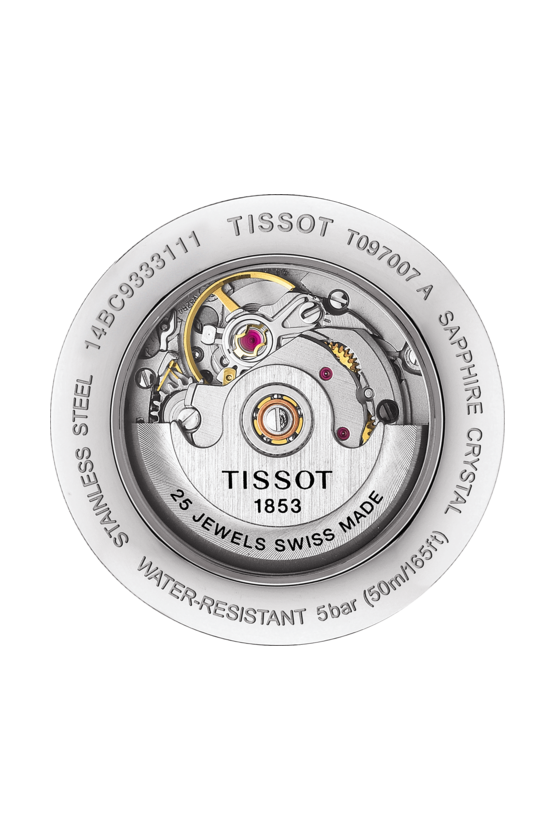 Tissot Tissot Bridgeport Automatic Lady T097.007.26.033.00, t-classic швейцария женские часы на браслете кожаный боковой вид