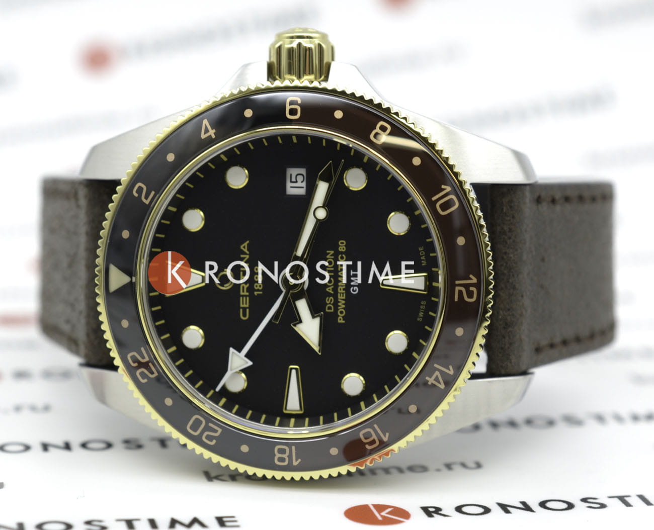 Certina Certina DS Action Diver C032.929.26.051.00 DS Action, наручные мужские часы фото под углом