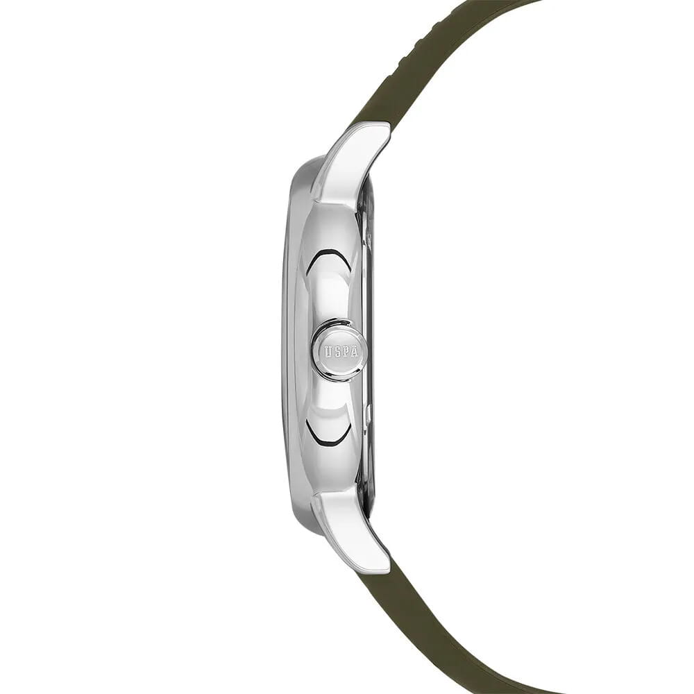 U.S. Polo Assn. U.S. Polo Assn. Crossing USPA1098-03 , наручные мужские часы фото под углом