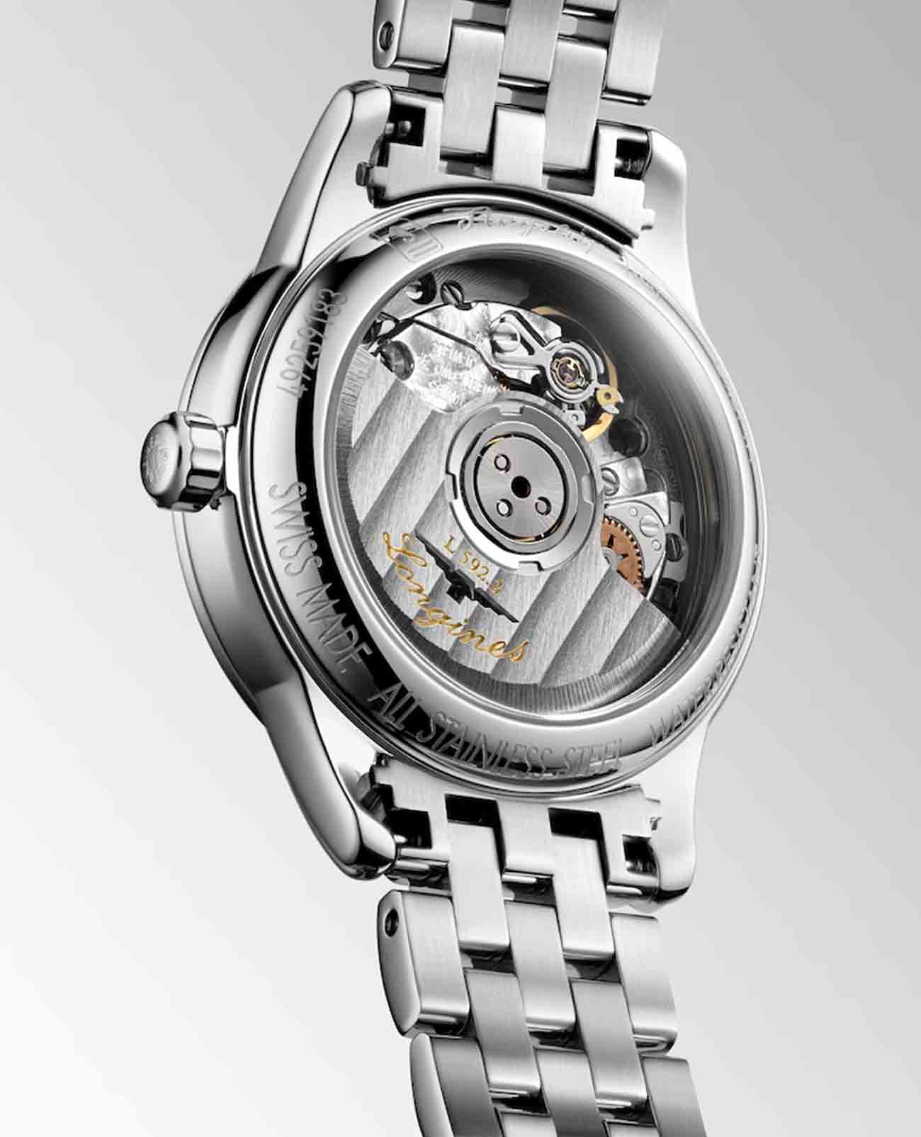 Longines Longines Flagship L4.274.4.57.6 , наручные женские часы фото под углом