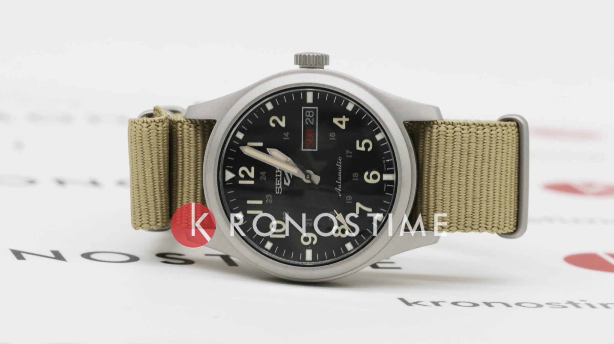 Seiko Seiko 5 Sports Field series SRPG35K1 Field, наручные мужские часы фото под углом