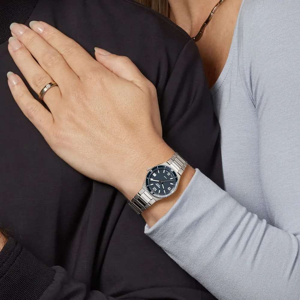 Boccia Titanium Boccia Titanium Circle-Oval 3367-03 , наручные женские часы фото под углом