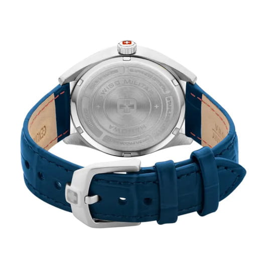 Swiss Military Hanowa Swiss Military Hanowa Roadrunner SMWGB2200106, roadrunner швейцария мужские часы на браслете кожаный боковой вид