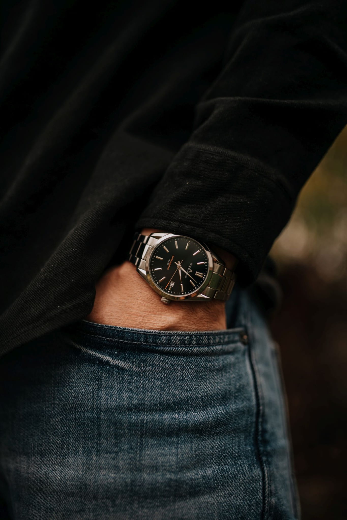 Jacques Lemans Jacques Lemans Classic 1-1859H мужские часы зеленый циферблат на запястье