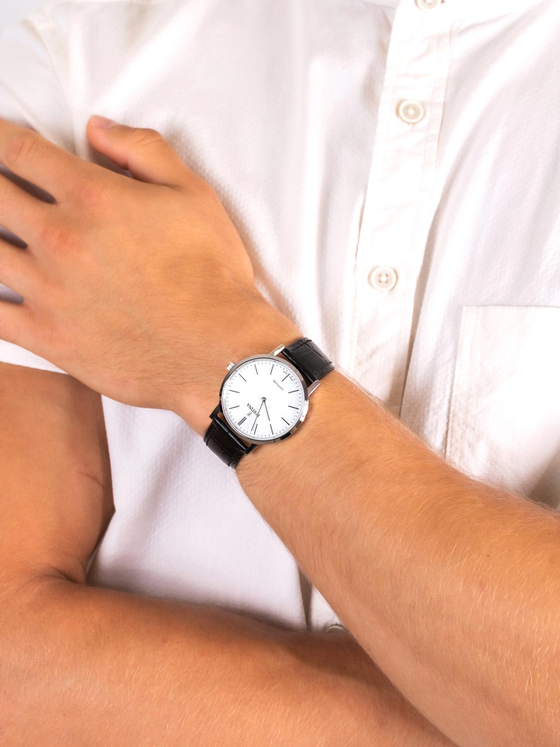 Festina Festina Classics F20012/1 , наручные мужские часы фото под углом