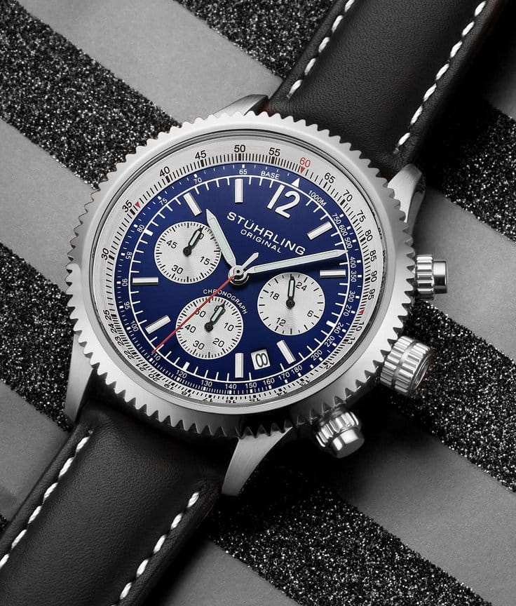 Stuhrling Stuhrling Monaco 4015.2 , наручные мужские часы фото под углом