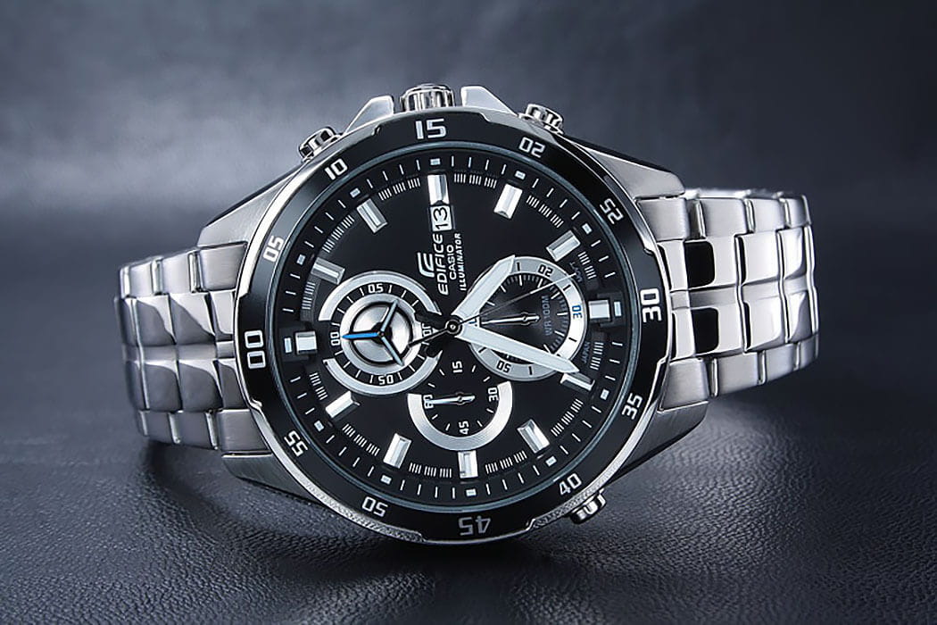 Casio Casio Edifice EFR-547D-1A EFR - задняя крышка металл сталь алюминий корпуса, япония часы