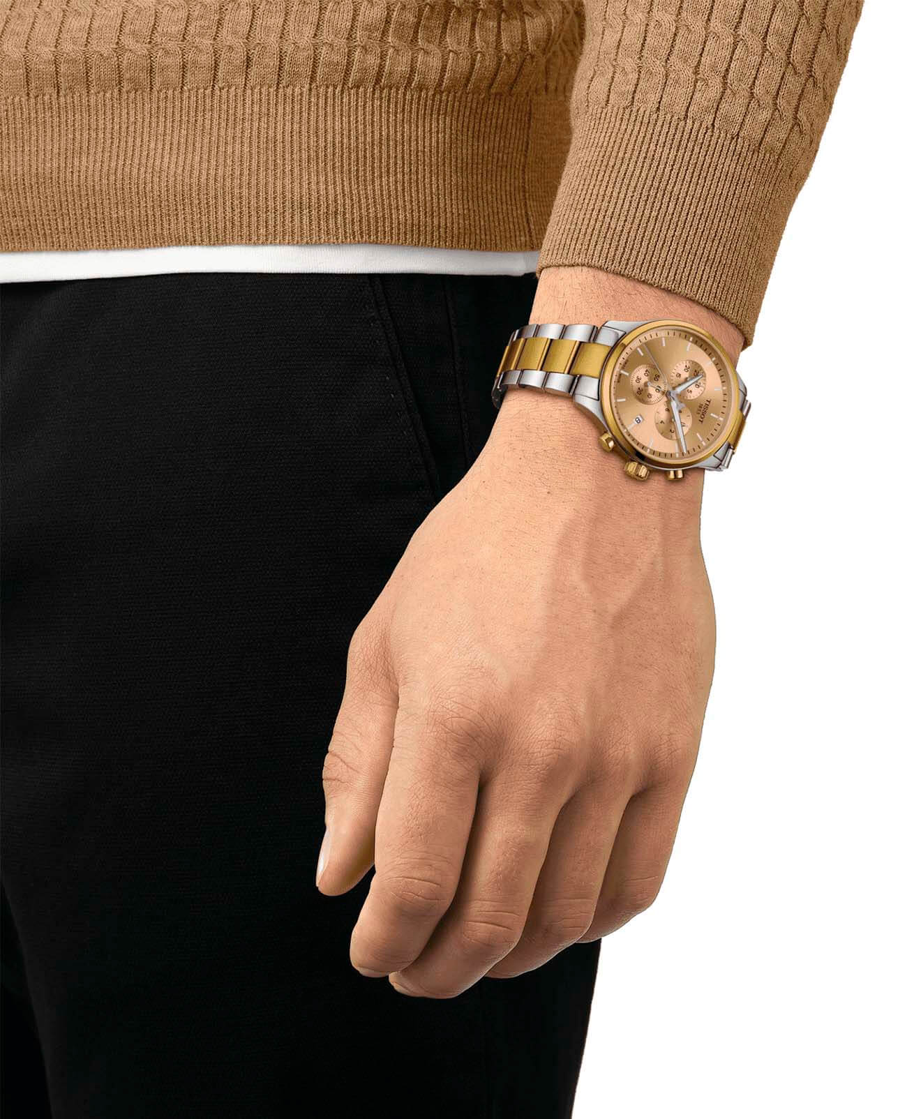 Tissot Tissot Chrono XL Classic T116.617.22.021.00 Chrono XL, наручные мужские часы фото под углом