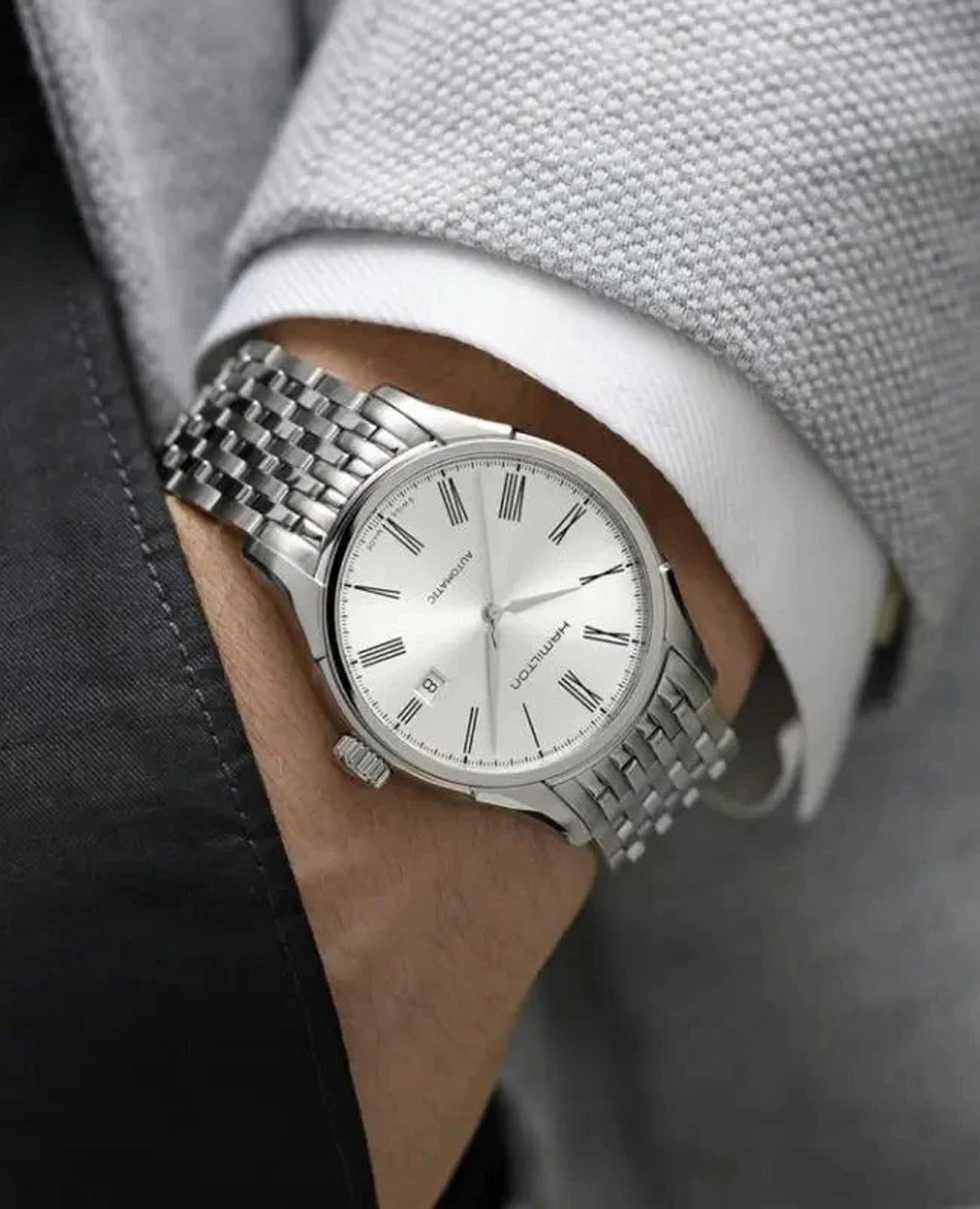 Hamilton Hamilton American Classic Valiant Auto H39515154 , наручные женские часы фото под углом