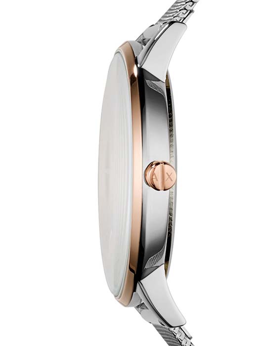 Armani Exchange Armani Exchange Drexler  AX5537,  италия женские часы на браслете нержавеющая сталь боковой вид