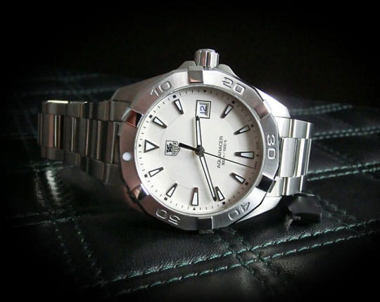 Оригинальные часы TAG Heuer TAG Heuer Aquaracer WAY1111.BA0910 кварцевые калибр механизма  общий вид