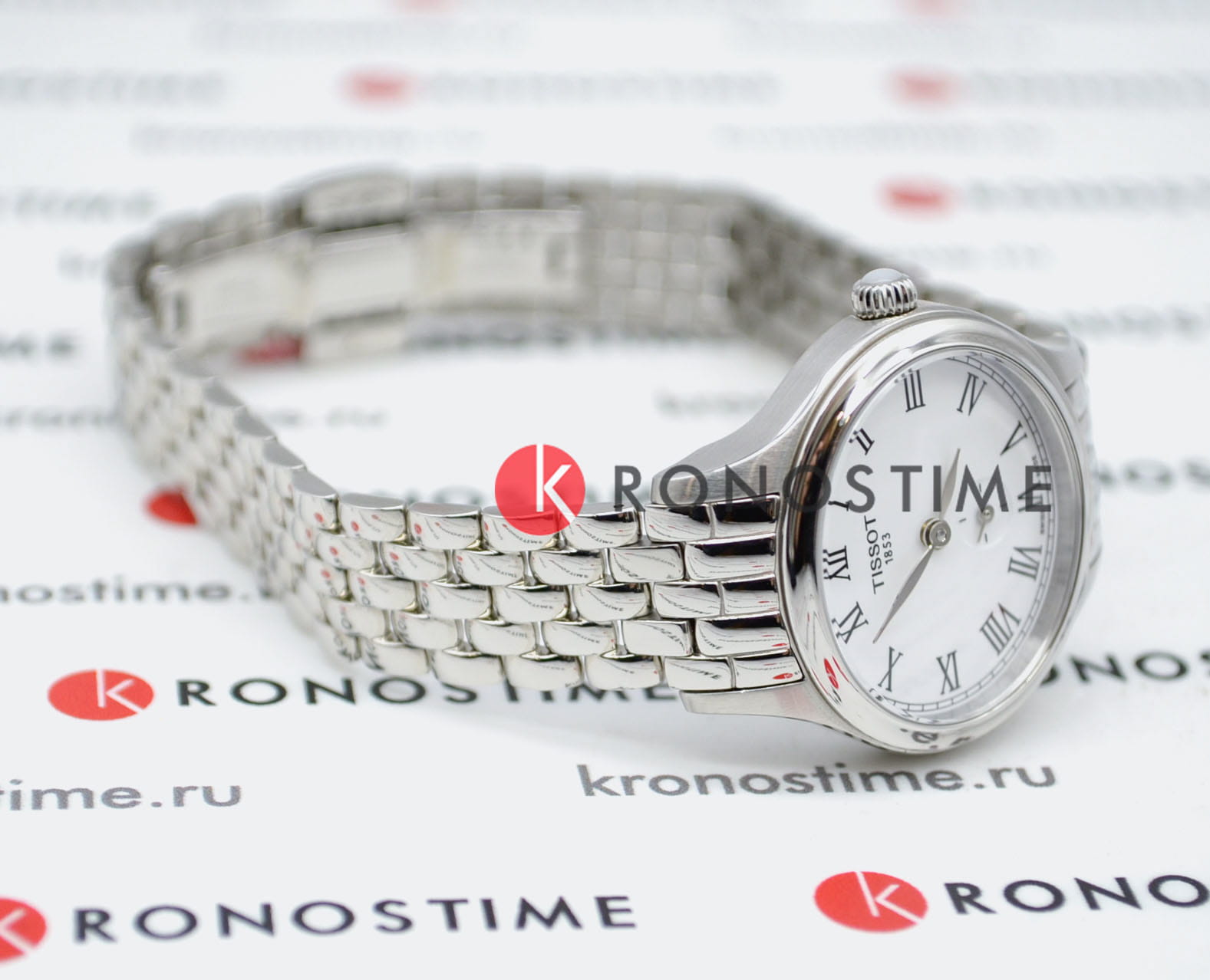 Tissot Tissot Bella Ora Piccola T103.110.11.033.00 кварцевые женские часы часы крупный план белый циферблата