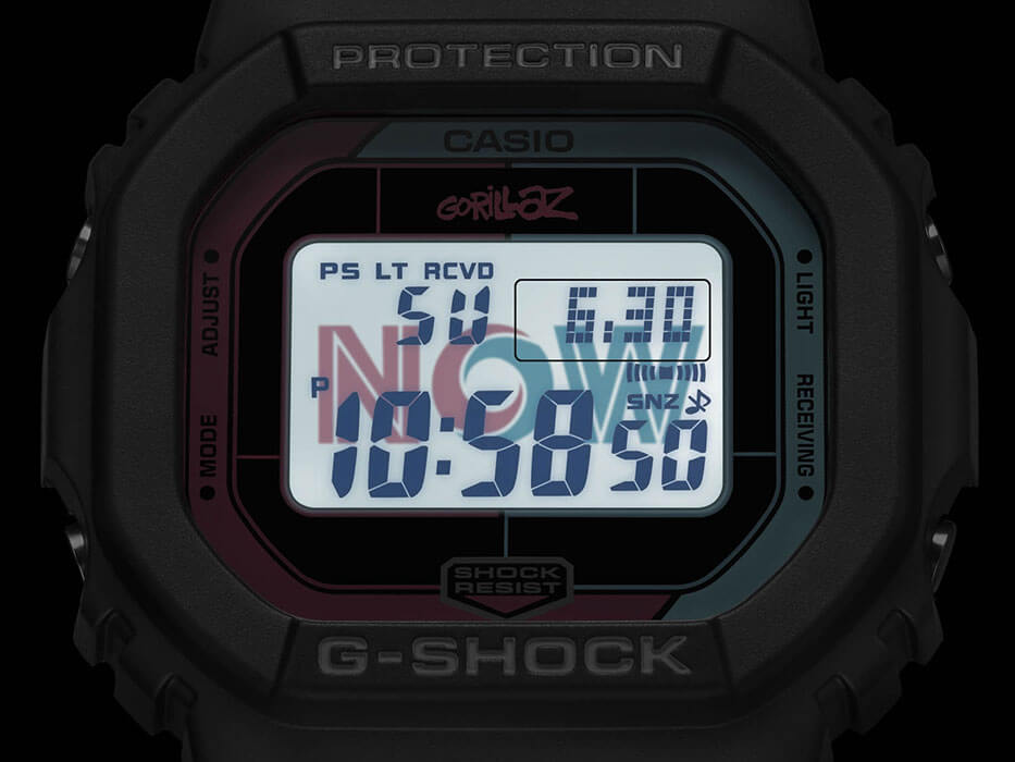 Casio Casio G-Shock x Gorillaz GW-B5600GZ-1 япония наручные мужские часы заводная головка с логотипом Casio