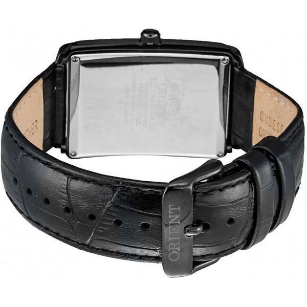 Orient Orient UNEJ001B (FUNEJ001B), classic automatic япония мужские часы на браслете кожа + текстиль боковой вид
