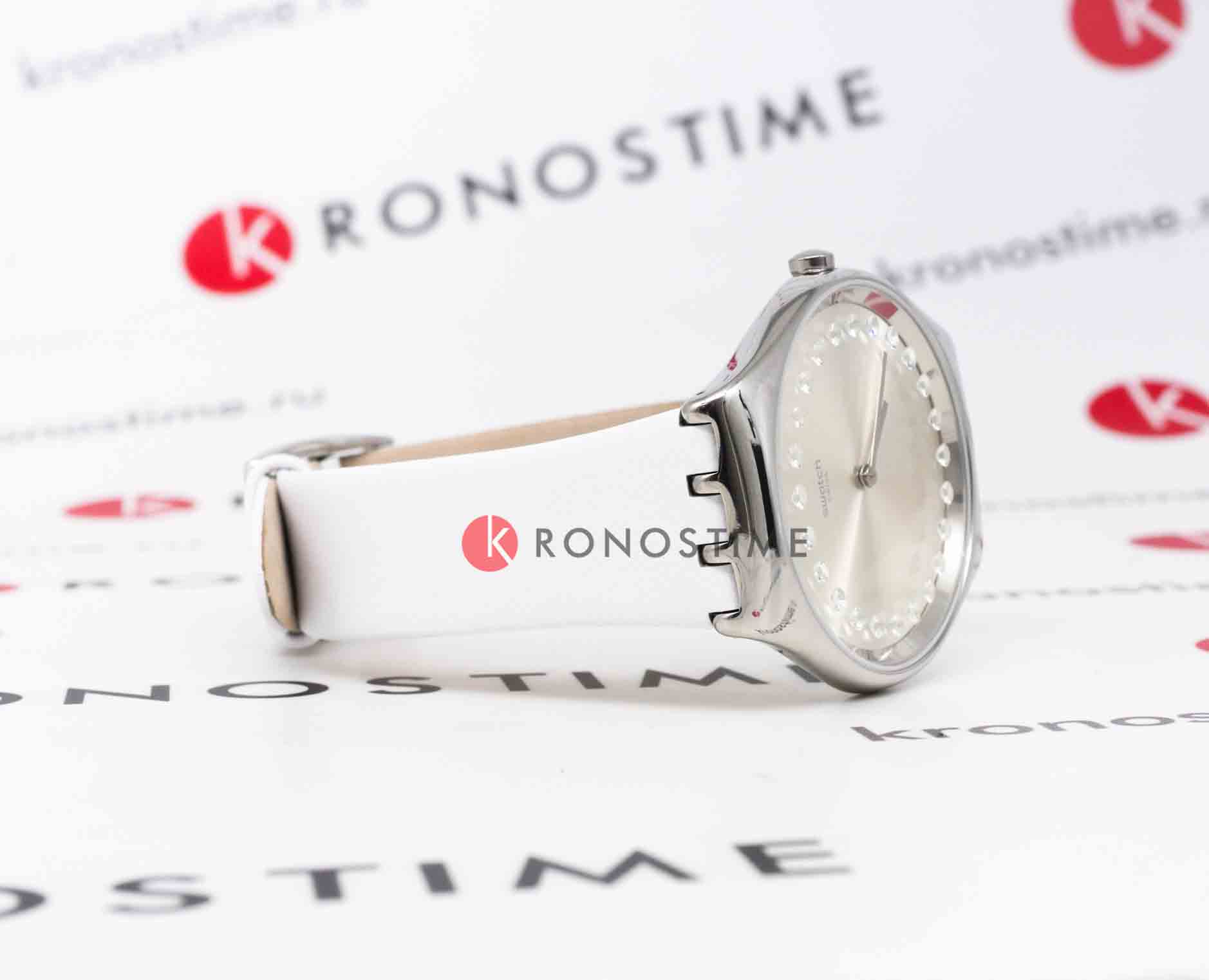 Оригинальные часы Swatch Swatch Skin Irony SYXS143 кварцевые калибр механизма  общий вид