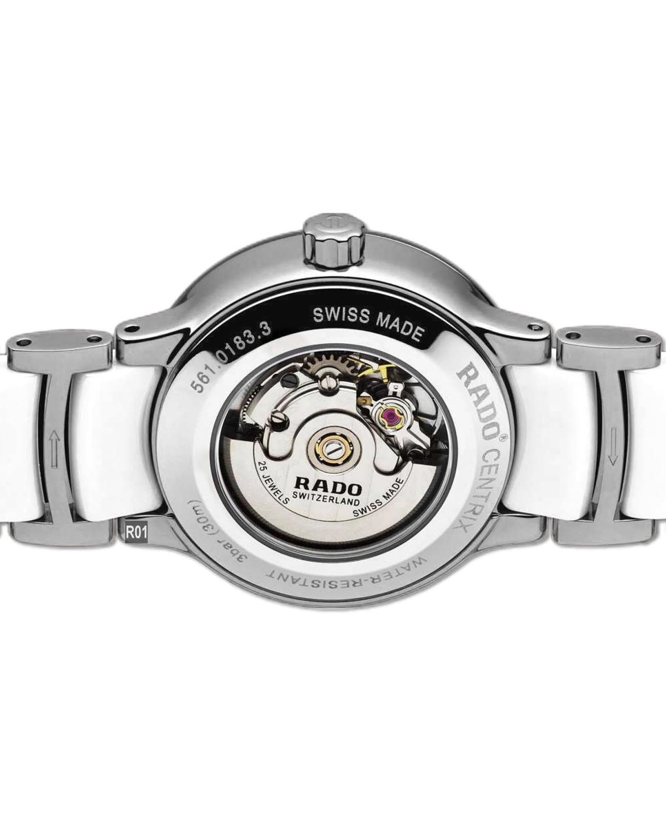 Rado Rado Centrix Automatic Diamonds R30027902 Automatic, наручные женские часы фото под углом