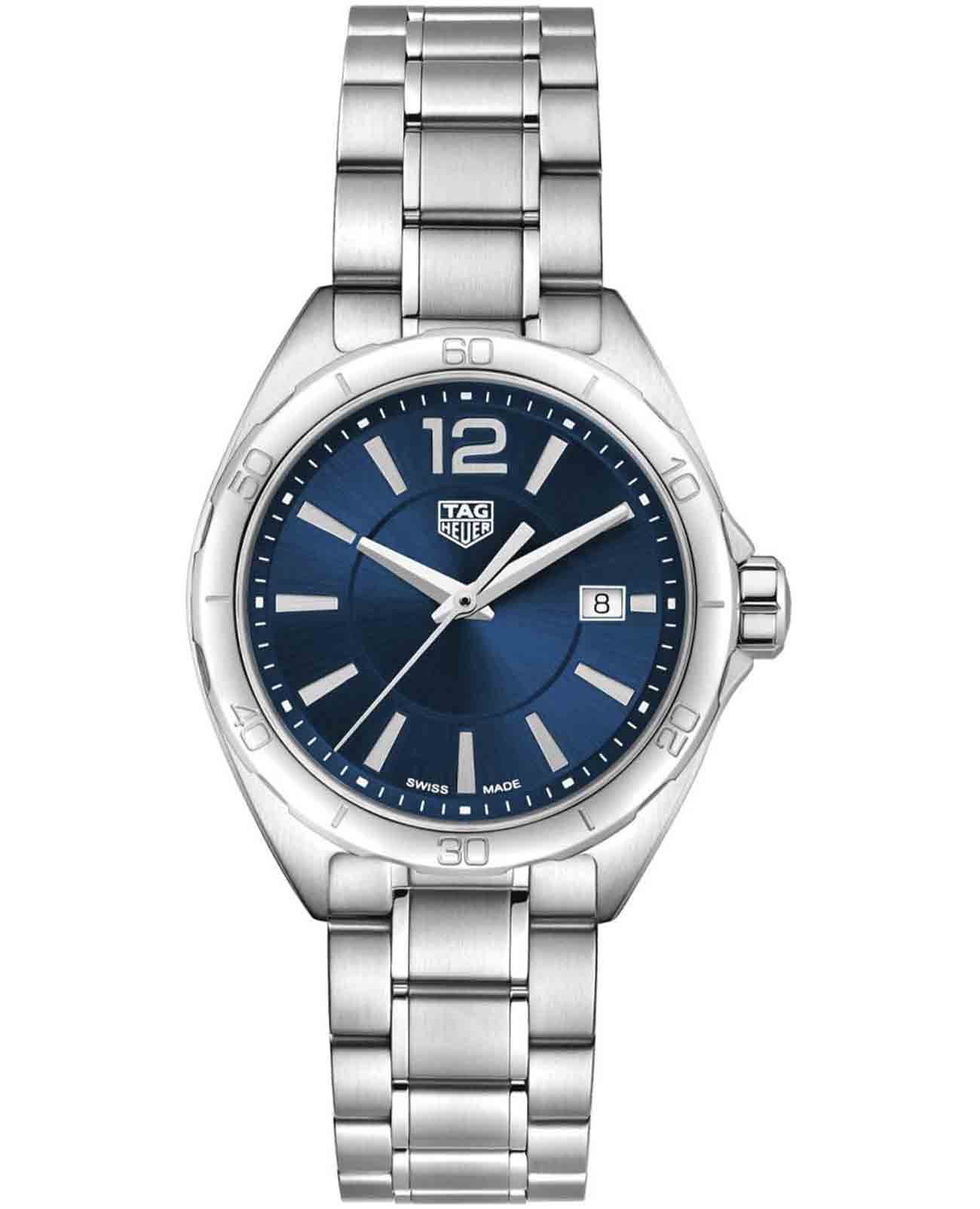 TAG Heuer TAG Heuer Formula 1 WBJ1412.BA0664  WBJ1412.BA0664 кварцевые женские часы синий циферблат, браслет нержавеющая сталь — вид спереди