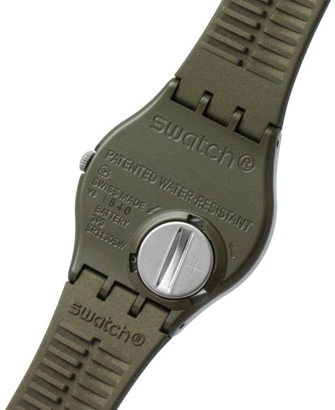 Swatch Swatch Gent Standard GG712, gent швейцария женские часы на браслете силикон боковой вид