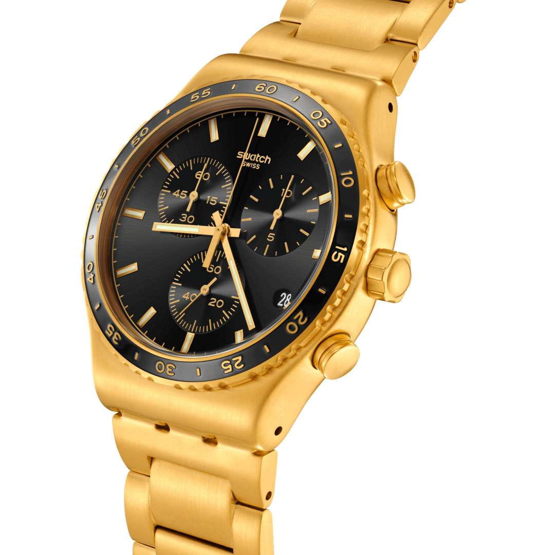 Swatch Swatch I New Chrono YVG418G  - задняя крышка металл сталь корпуса, швейцария часы