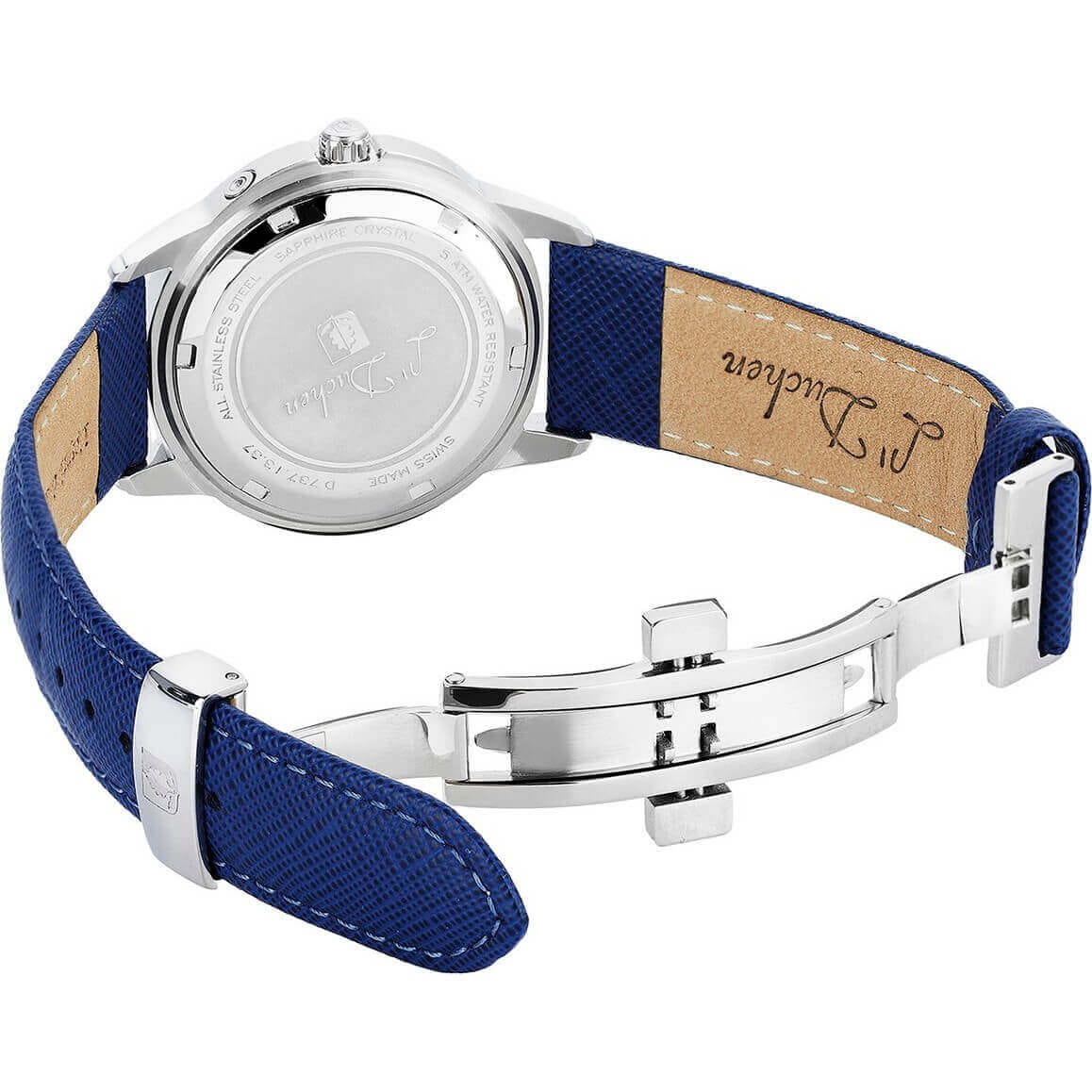 Оригинальные часы L'Duchen L'Duchen Celeste D 737.13.37 кварцевые калибр механизма  общий вид