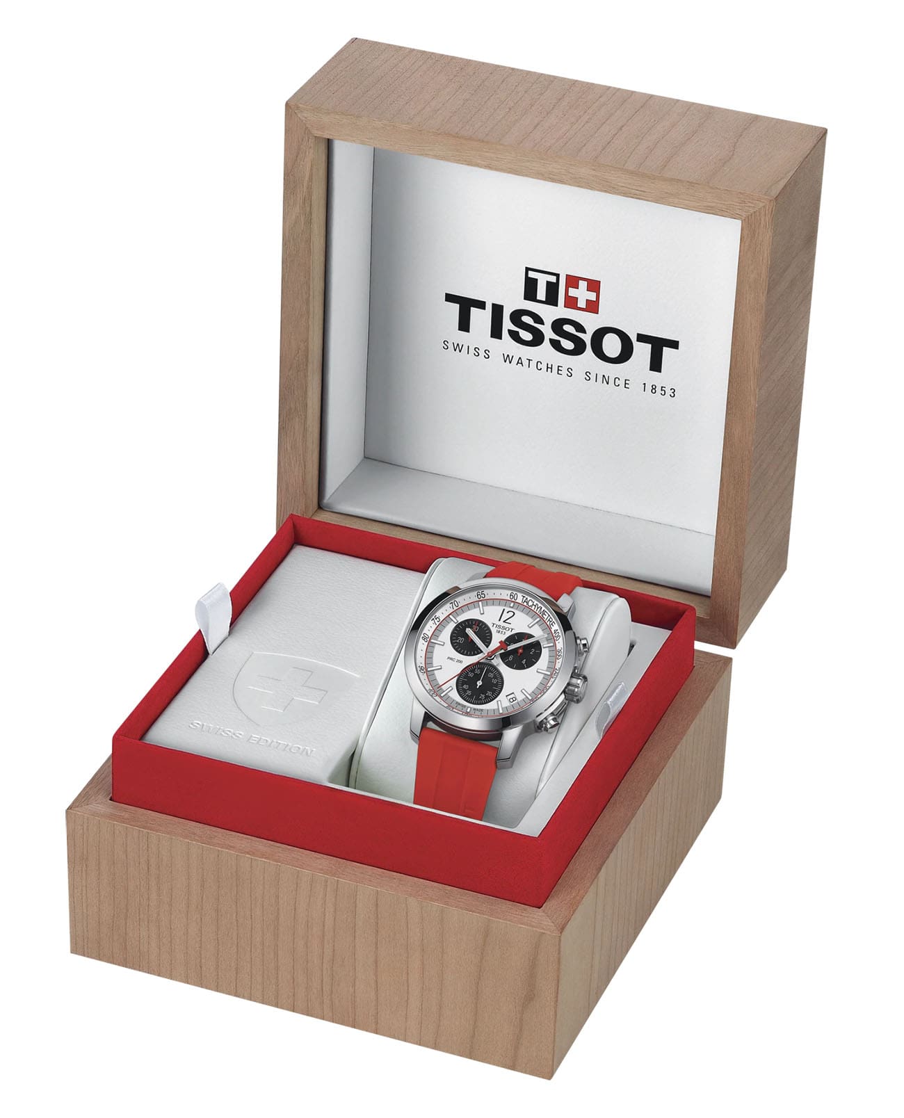 Tissot Tissot PRC 200 IIHF Swiss Edition T114.417.17.037.01 кварцевые мужские часы часы крупный план белый циферблата