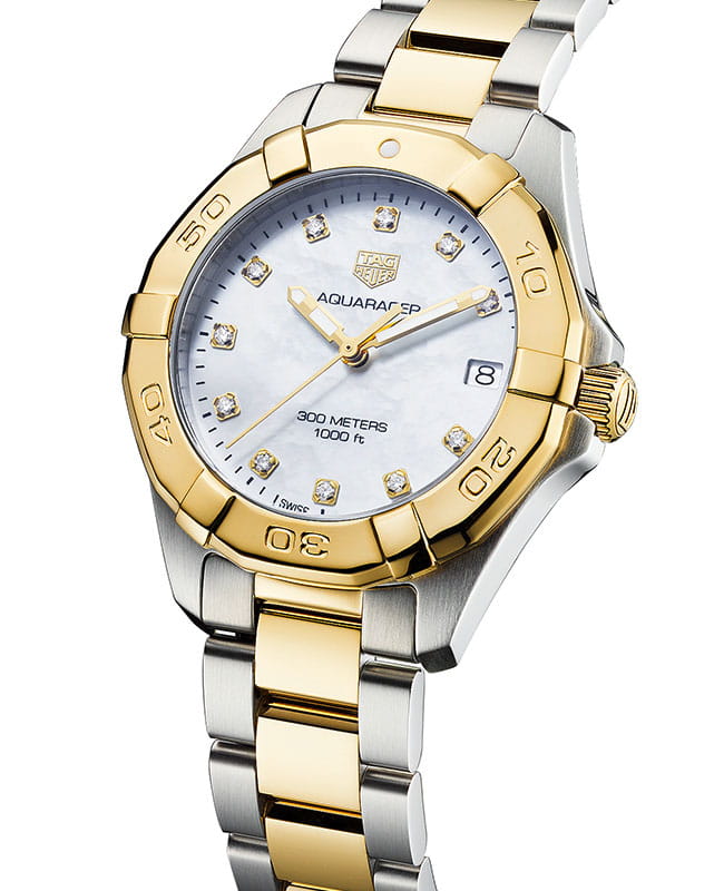 Оригинальные часы TAG Heuer TAG Heuer Aquaracer WBD1322.BB0320 кварцевые калибр механизма  общий вид