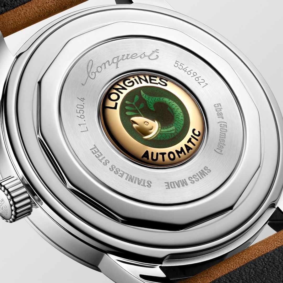 Оригинальные часы Longines Longines Heritage Classic L1.650.4.72.2 механические калибр механизма l888 общий вид