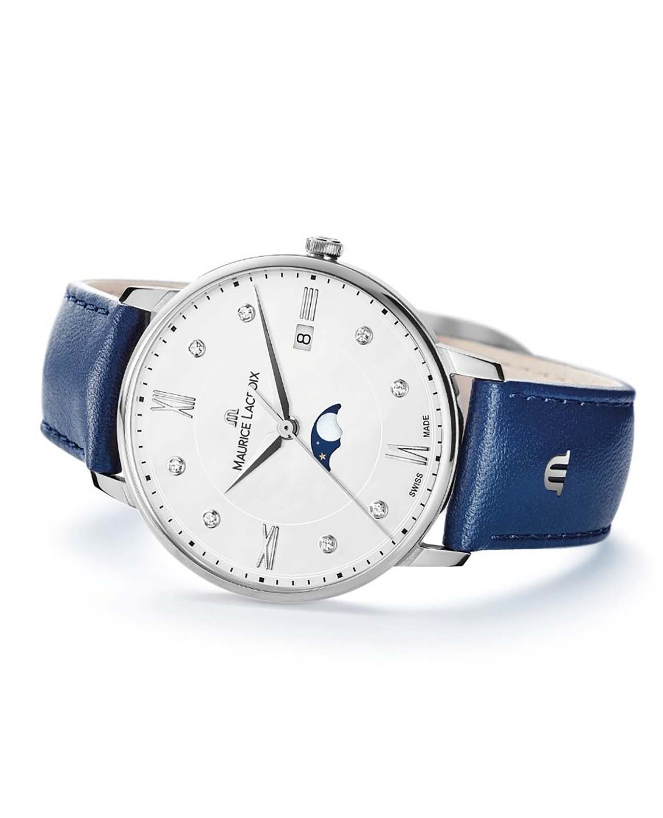 Maurice Lacroix Maurice Lacroix Eliros Moonphase EL1096-SS001-150-1  - задняя крышка сталь металл корпуса, швейцария часы